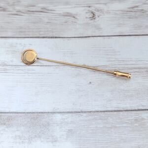 Vintage Golden Eclipse Sarah Coventry Hatpin Stick Pin Lapel Pin Gold Tone
